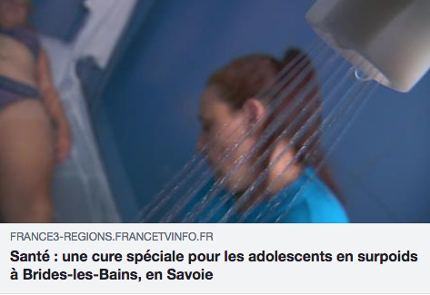 cure spéciale pour adolescents en surpoids aux Thermes de Brides-les-Bains