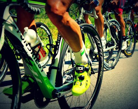 Sur la route avec le Tour de France